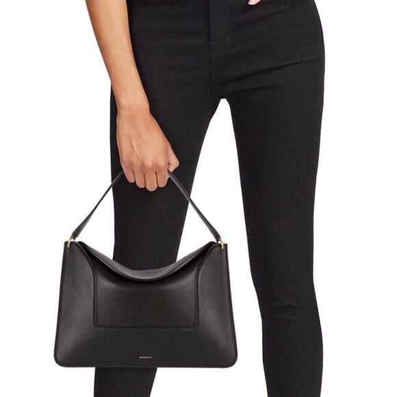 WANDLER Penelope Leather Shoulder Bag - Picture 3 of 14